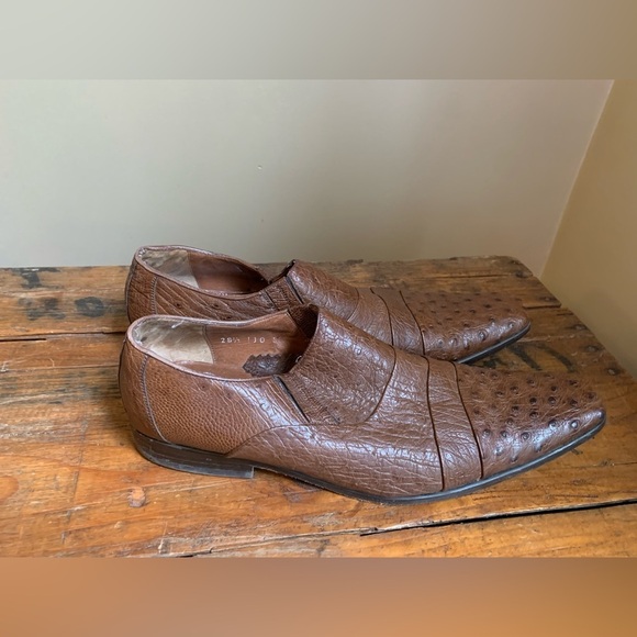 JE-VER real leather ostrich shoesMexico Size 28.5 US Men\'s size 10.5?